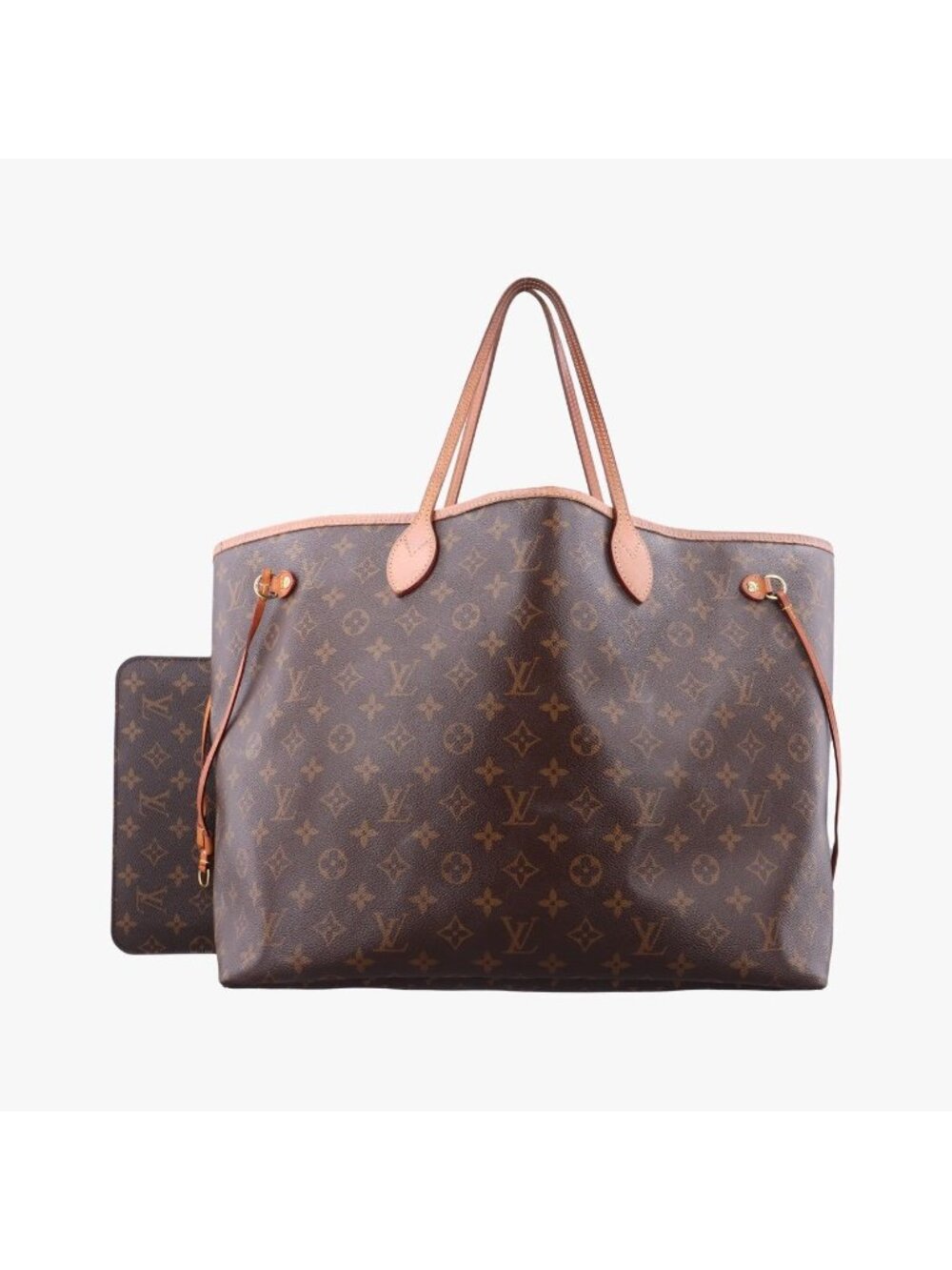 Louis Vuitton Neverfull GM Monogram Brown Canvas Tote
